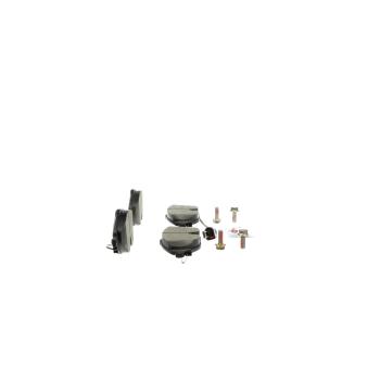 2018 Audi TT Quattro Disc Brake Pad Front Bosch BC1760 image 4 of 4