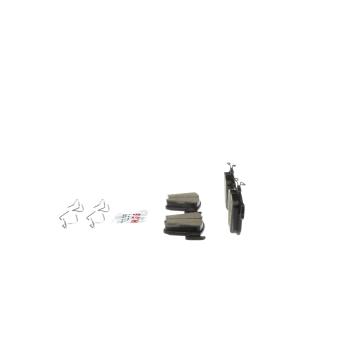 2018 Audi RS3 Disc Brake Pad Rear Bosch BC1761 image 2 of 4