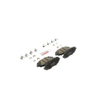 2018 Mazda MX-5 Miata Disc Brake Pad Front Bosch BC1903 image 3 of 4