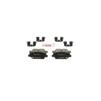 2017 Kia Cadenza Disc Brake Pad Rear Bosch BC2050 image 1 of 4
