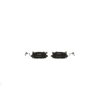 2018 Jeep Compass Disc Brake Pad Rear Bosch BC2081 image 3 of 4