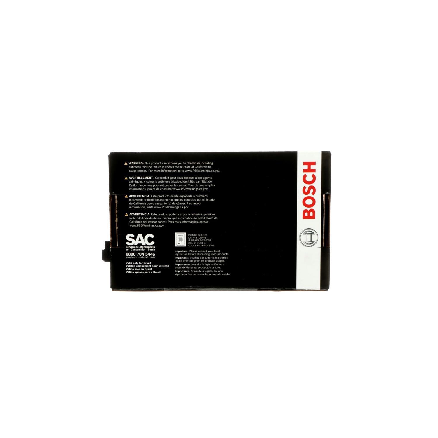 Bosch BC2178 - Disc Brake Pad Bosch BC2178 Disc Brake Pad product image 3 of 6