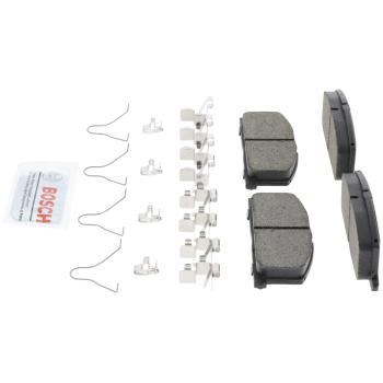 1989 Geo Prizm Disc Brake Pad Front Bosch BC242 image 3 of 4