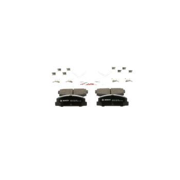 1986 Mazda RX-7 Disc Brake Pad Rear Bosch BC332 image 1 of 4