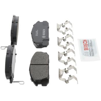 1986 Honda Prelude Disc Brake Pad Front Bosch BC334 image 4 of 4