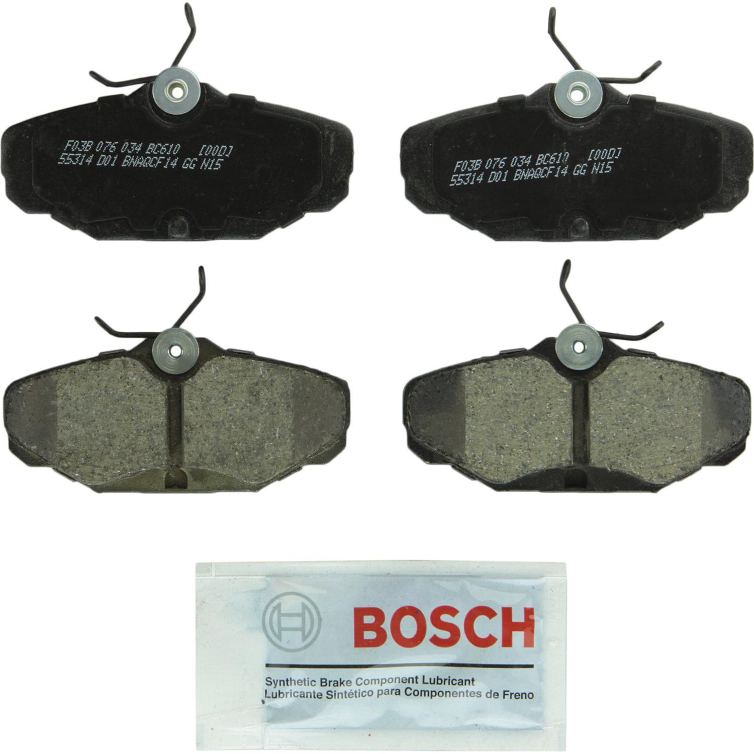 Bosch BC610 - Disc Brake Pad Bosch BC610 Disc Brake Pad product image 1 of 1