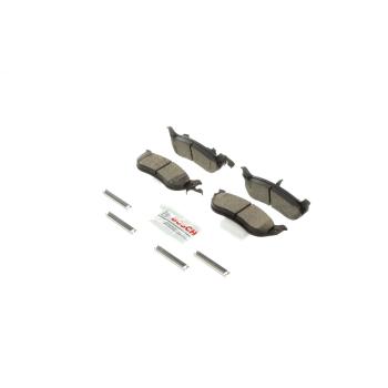 1996 Mercury Grand Marquis Disc Brake Pad Rear Bosch BC674A image 4 of 4