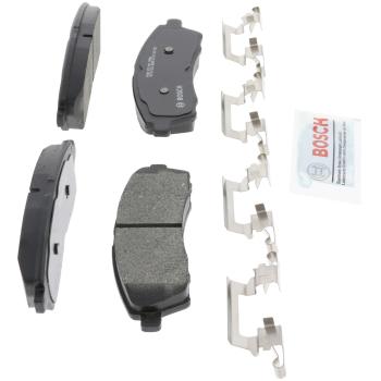 2000 Ford Excursion Disc Brake Pad Rear Bosch BC757 image 4 of 4