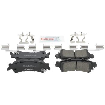 2000 Cadillac DeVille Disc Brake Pad Rear Bosch BC792 image 1 of 4