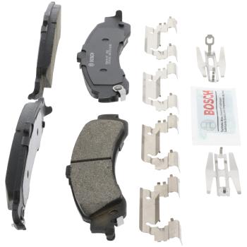 2001 Chevrolet Tahoe Disc Brake Pad Rear Bosch BC834 image 4 of 4
