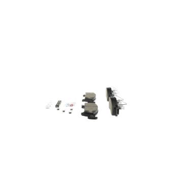 2005 Lincoln Navigator Disc Brake Pad Front Bosch BC934 image 2 of 4