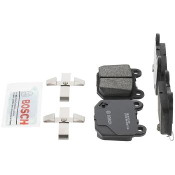 2005 Mitsubishi Lancer Disc Brake Pad Rear Bosch BC961 image 3 of 4