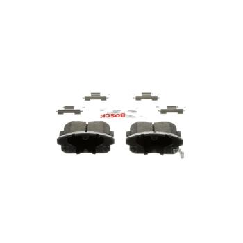 2008 Mazda RX-8 Disc Brake Pad Rear Bosch BE1008H image 4 of 4