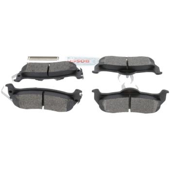 2009 Jeep Grand Cherokee Disc Brake Pad Rear Bosch BE1041H image 3 of 4