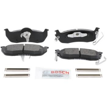 2009 Jeep Grand Cherokee Disc Brake Pad Rear Bosch BE1041H image 4 of 4