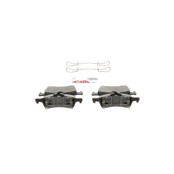2007 Mini Cooper Disc Brake Pad Rear Bosch BE1060H image 4 of 4