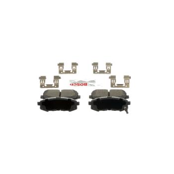 2005 Mazda MPV Disc Brake Pad Rear Bosch BE1073H image 4 of 4