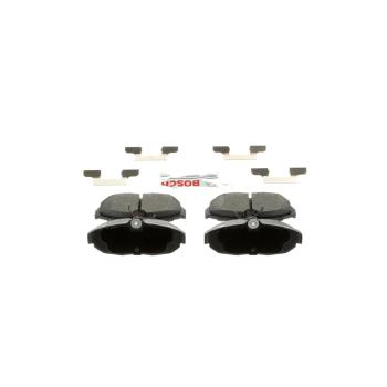 2009 Ford Mustang Disc Brake Pad Rear Bosch BE1082H image 4 of 4