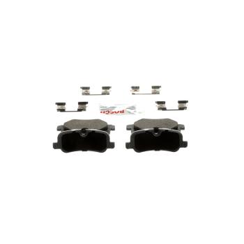 2006 Land Rover Range Rover Disc Brake Pad Rear Bosch BE1099H image 4 of 4