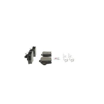 2012 Volkswagen Beetle Disc Brake Pad Front Bosch BE1107AH image 4 of 4