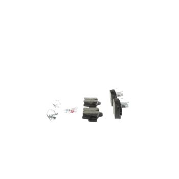 2008 Mercedes-Benz R320 Disc Brake Pad Rear Bosch BE1122H image 2 of 4