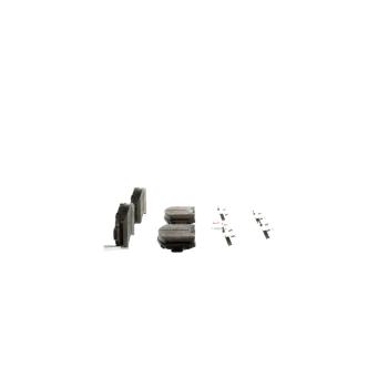 2009 GMC Acadia Disc Brake Pad Front Bosch BE1169AH image 4 of 4
