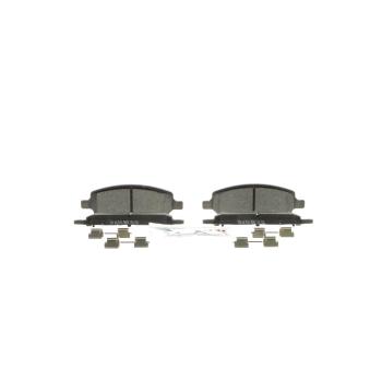 2006 Buick Lucerne Disc Brake Pad Rear Bosch BE1172H image 1 of 4