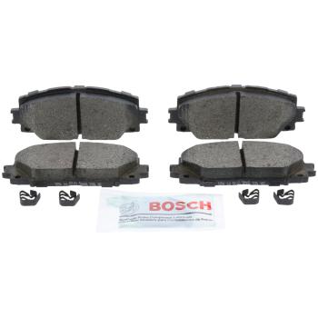 2012 Toyota Yaris Disc Brake Pad Front Bosch BE1184 image 4 of 4