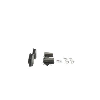 2009 Jaguar XF Disc Brake Pad Front Bosch BE1241H image 4 of 4