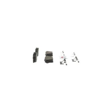 2012 Mazda CX-7 Disc Brake Pad Rear Bosch BE1259AH image 4 of 4
