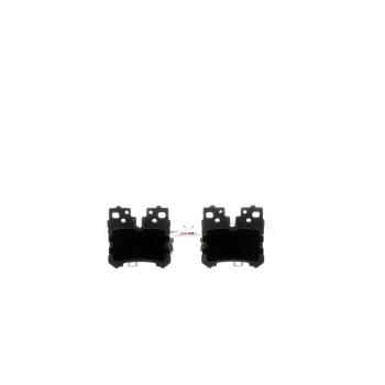 2014 Lexus LS600h Disc Brake Pad Rear Bosch BE1283H image 3 of 4