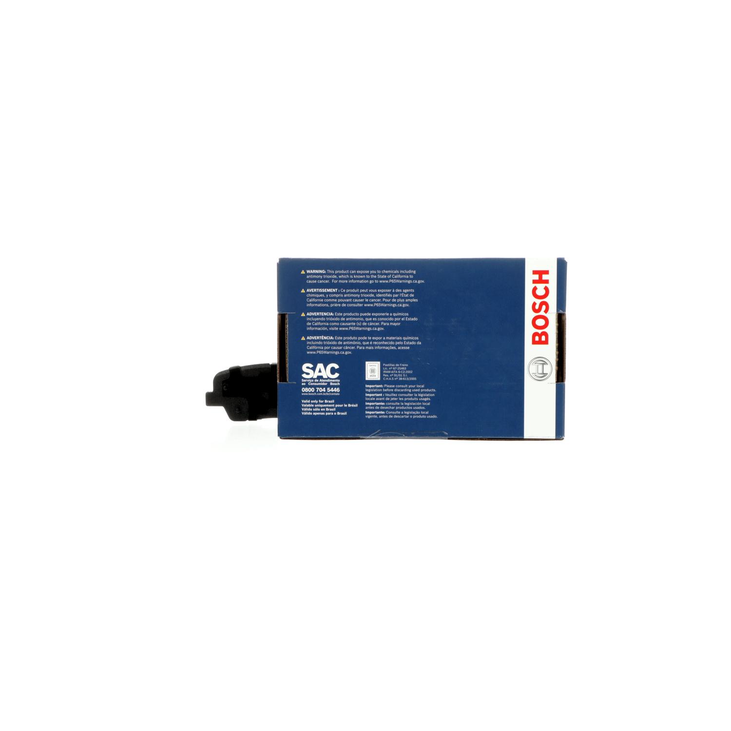 Bosch BE1284H - Disc Brake Pad Bosch BE1284H Disc Brake Pad product image 7 of 8