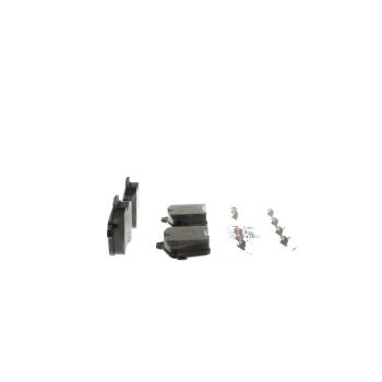 2009 Mercedes-Benz B200 Disc Brake Pad Front Bosch BE1357H image 4 of 4