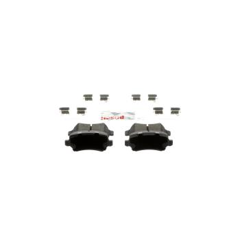 2009 Saturn Astra Disc Brake Pad Rear Bosch BE1362H image 1 of 4