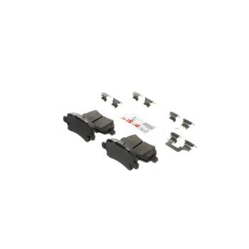 2009 Saturn Astra Disc Brake Pad Rear Bosch BE1362H image 3 of 4