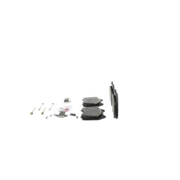 2018 Mazda MX-5 Miata Disc Brake Pad Front Bosch BE1379BH image 2 of 4