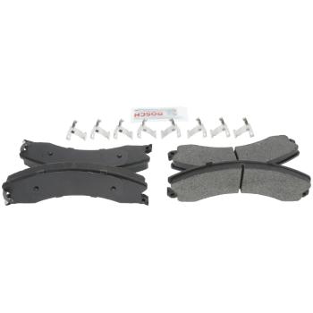 2012 GMC Savana 3500 Disc Brake Pad Rear Bosch BE1411H image 3 of 4