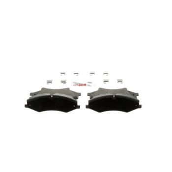 2010 Land Rover Range Rover Sport Disc Brake Pad Front Bosch BE1425H image 4 of 4