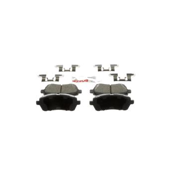 2011 Mazda 2 Disc Brake Pad Front Bosch BE1454AH image 4 of 4
