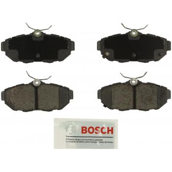 2012 Ford Mustang Disc Brake Pad Rear Bosch BE1465 image 2 of 2