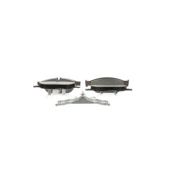 2016 Audi A6 Quattro Disc Brake Pad Front Bosch BE1549H image 4 of 4