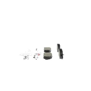 2012 Honda Civic Disc Brake Pad Front Bosch BE1578H image 2 of 4