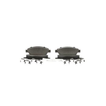 2013 Fiat 500 Disc Brake Pad Front Bosch BE1618H image 4 of 4