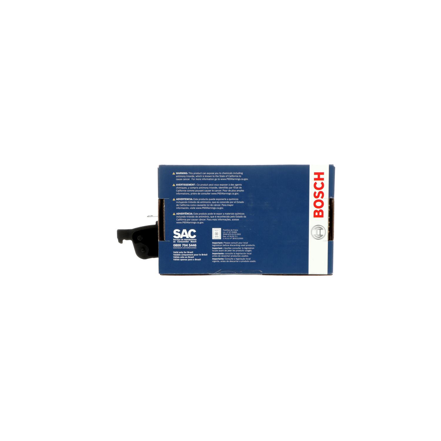 Bosch BE1665H Disc Brake Pad product image 3 of 4