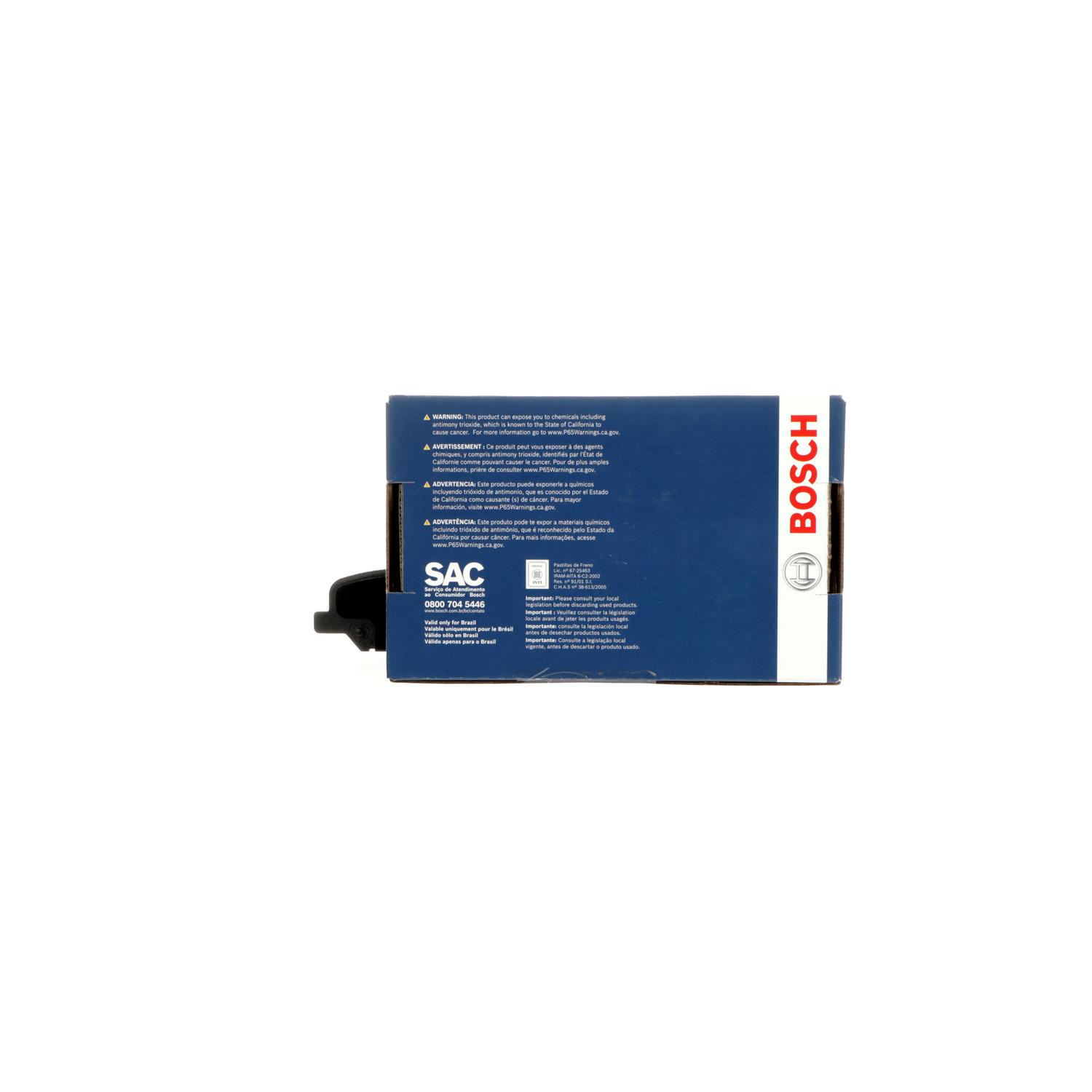 Bosch BE1679H - Disc Brake Pad Bosch BE1679H Disc Brake Pad product image 3 of 4