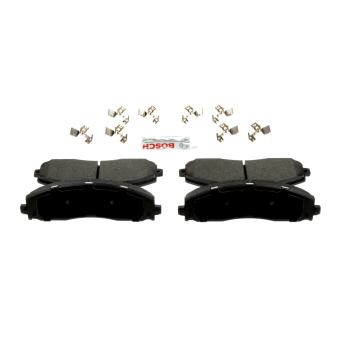 2014 Ford F-450 Super Duty Disc Brake Pad Rear Bosch BE1691H image 4 of 4