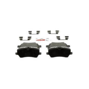 2019 Land Rover Range Rover Disc Brake Pad Rear Bosch BE1692H image 4 of 4