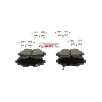 2016 Mazda 3 Sport Disc Brake Pad Rear Bosch BE1729H image 4 of 4
