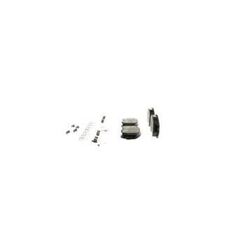 2019 Nissan Rogue Sport Disc Brake Pad Front Bosch BE1737H image 2 of 4