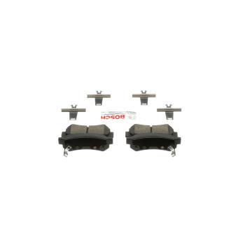 2016 Chevrolet Spark EV Disc Brake Pad Rear Bosch BE1739H image 4 of 4